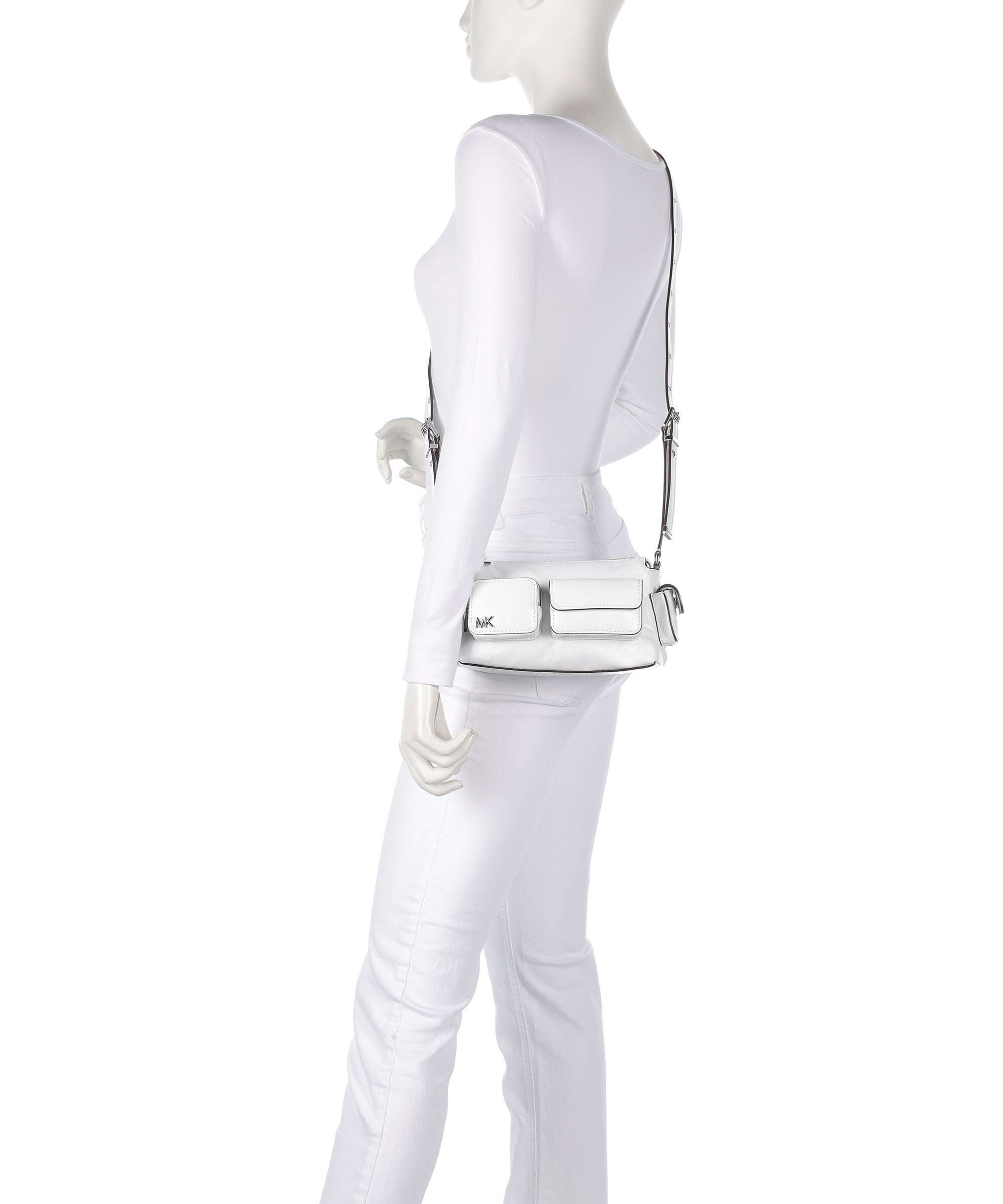 Michael Kors Dakota Small Crossbody bag optic white