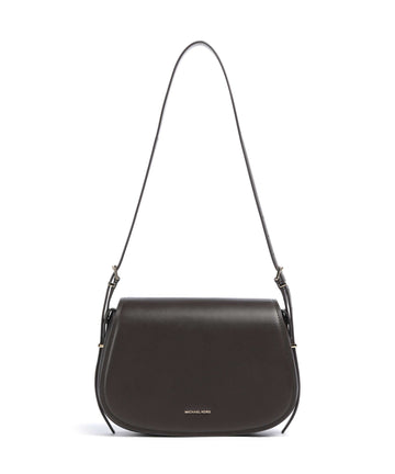 Michael Kors Lydia Sac porté épaule chocolate