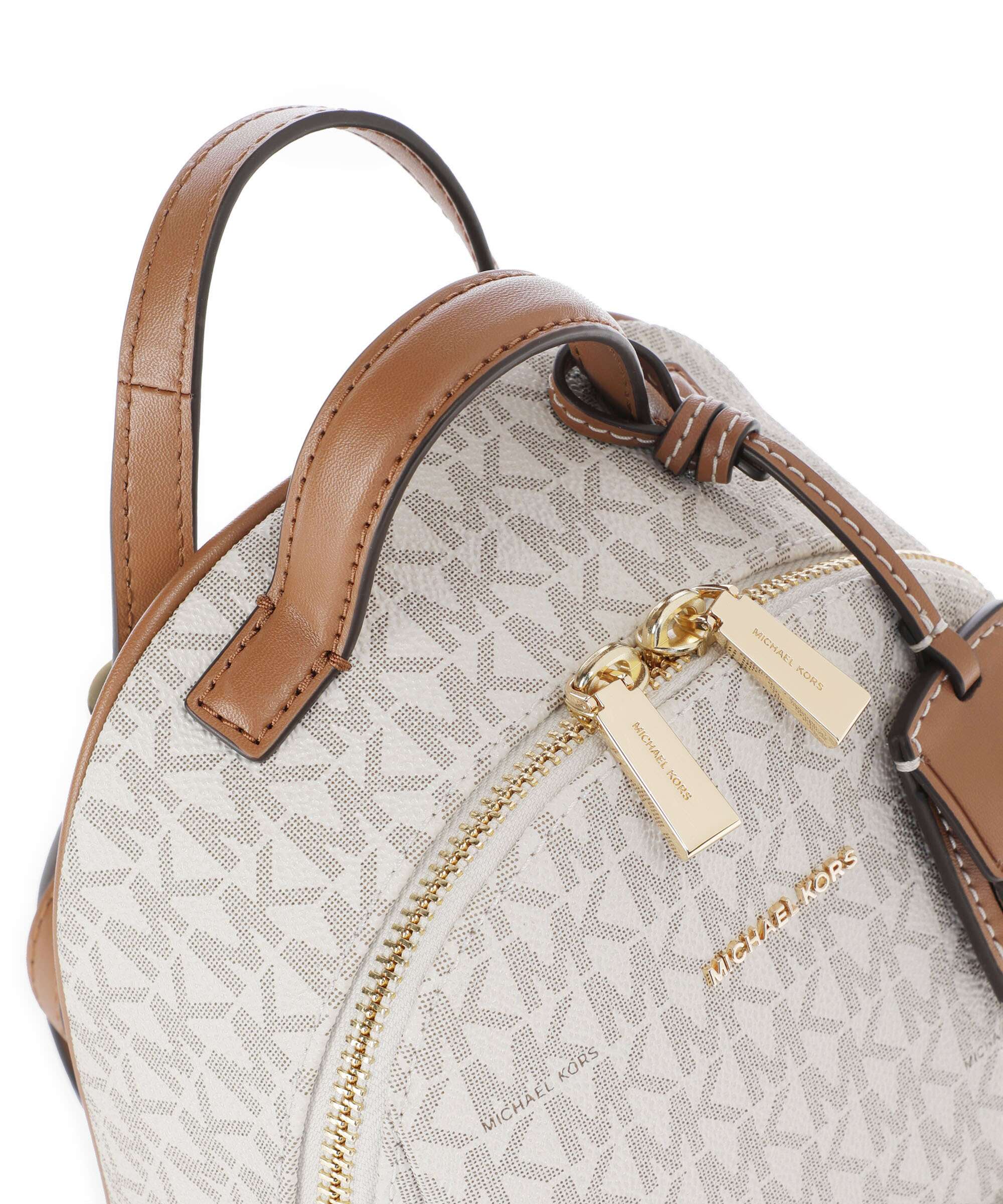 Michael Kors Sable XS Backpack vanilla/acorn