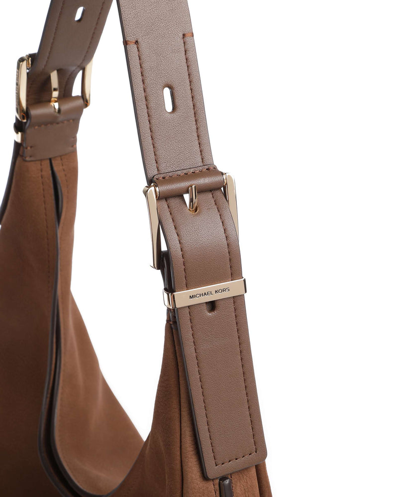 Michael Kors Nolita Large Hobo bag dark caramel