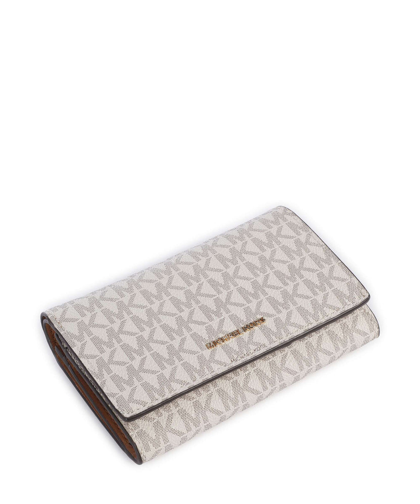 Michael Kors Jet Set Wallet vanilla/acorn