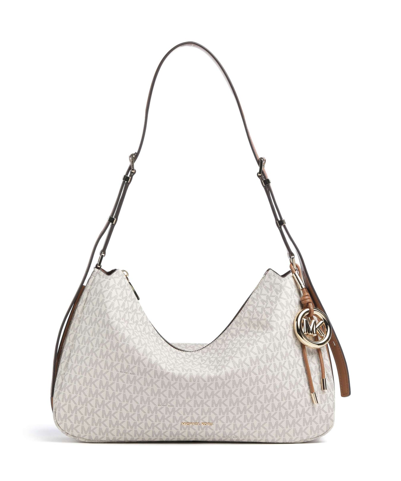 Michael Kors Nolita Medium Hobo bag vanilla/acorn