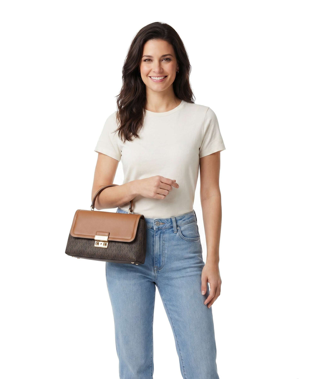 Michael Kors Tribeca Medium Handbag brown/acorn