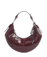 Michael Kors Koa Medium Borsa a spalla oxblood