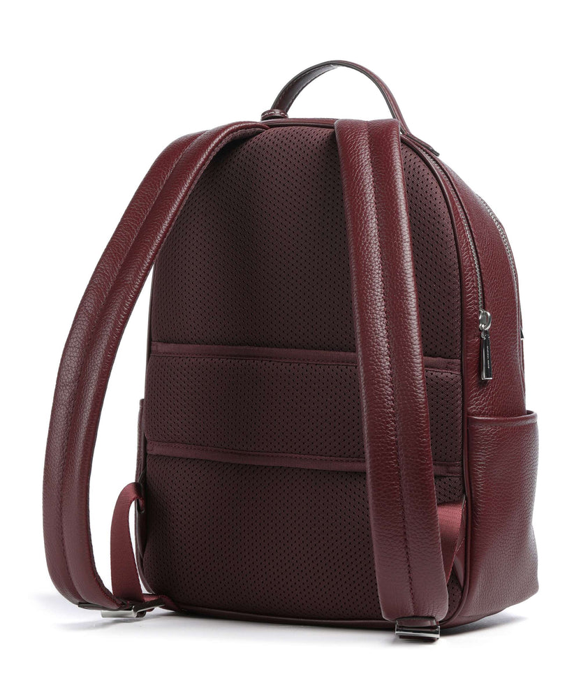Michael Kors Sable Medium Backpack oxblood