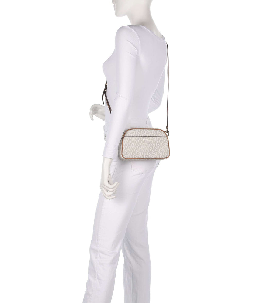 Michael Kors Jet Set Small Crossbody bag vanilla/acorn