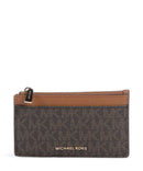 Michael Kors Jet Set Kreditkartenetui brown/acorn