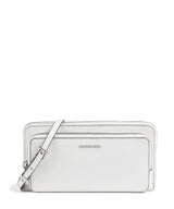 Michael Kors Jet Set Large Continental Borsa a tracolla optic white