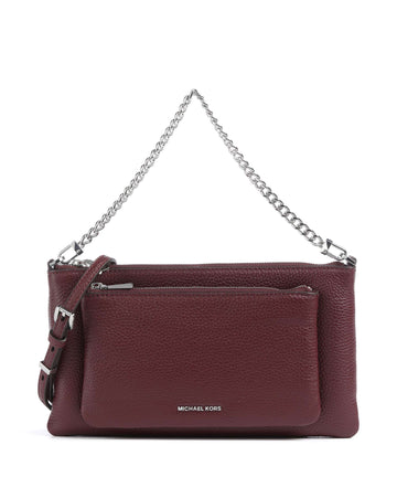 Michael Kors Jet Set Schultertasche oxblood