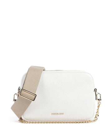Michael Kors Bryant Medium Borsa a tracolla optic white