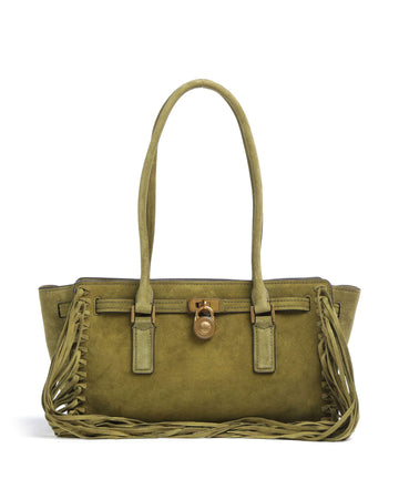 Michael Kors Hamilton Small Schultertasche pistachio