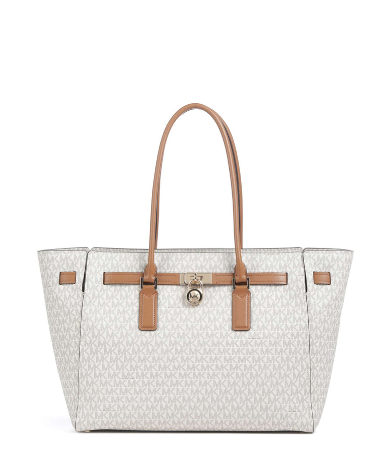 Michael Kors Hamilton Moderne Large Tote bag vanilla/acorn