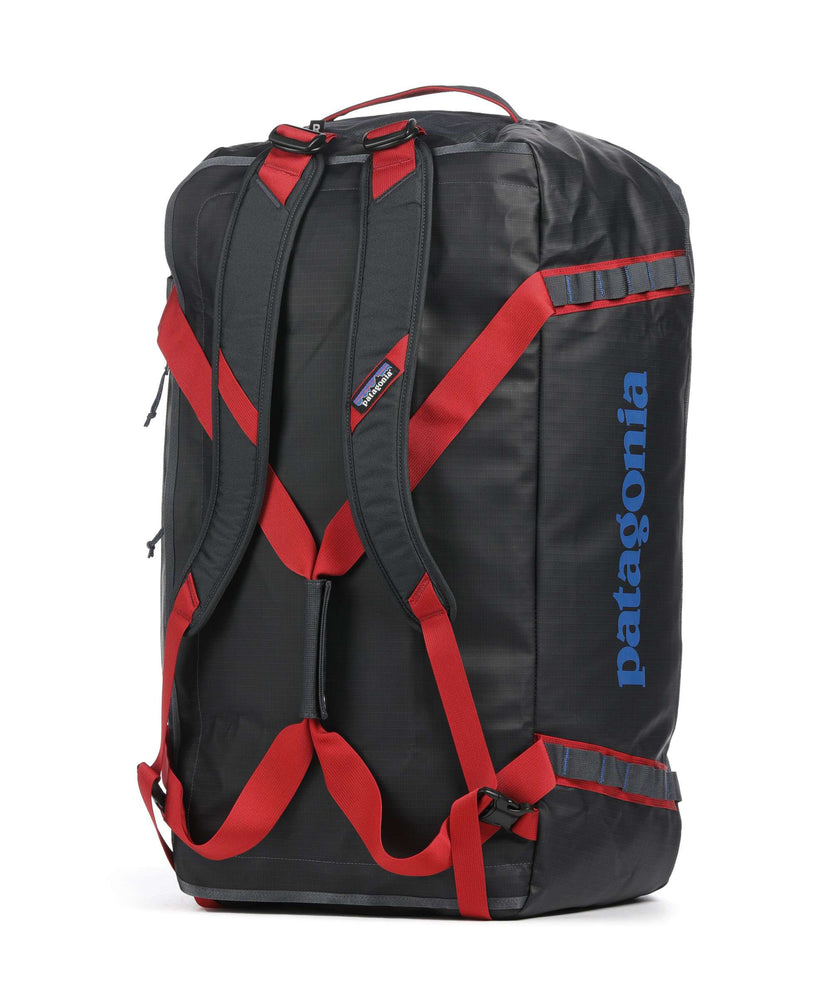Patagonia Black Hole 70 Travel bag smolder blue w/amanita red