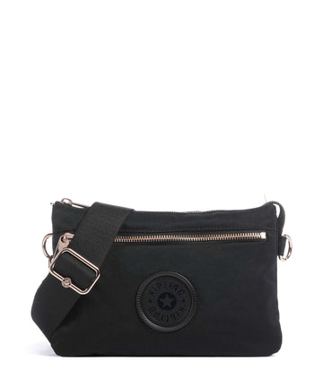 Kipling Charm Riri Zip Umhängetasche black rose spice