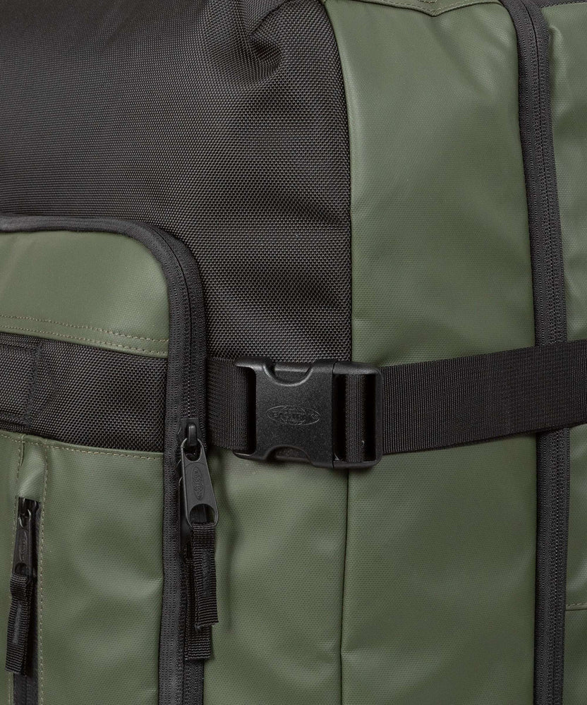 Eastpak Cnnct Tranverz L Travel bag with wheels top khaki