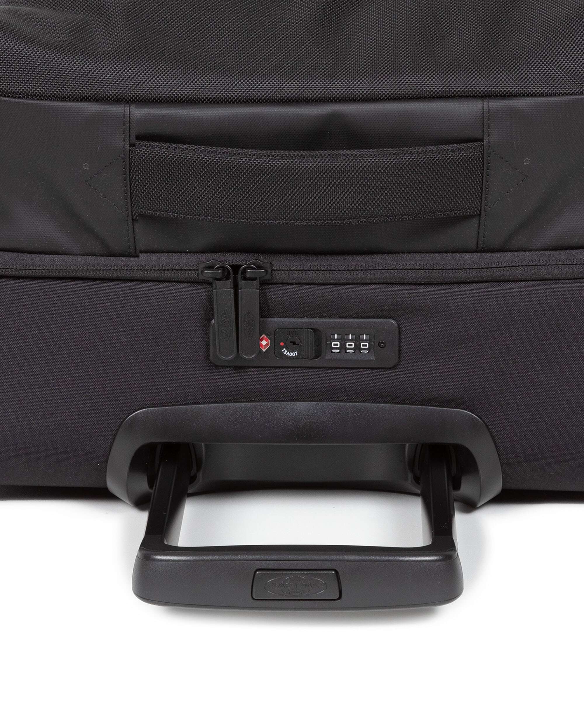 Eastpak Tranverz Cnnct L Travel bag with wheels top black