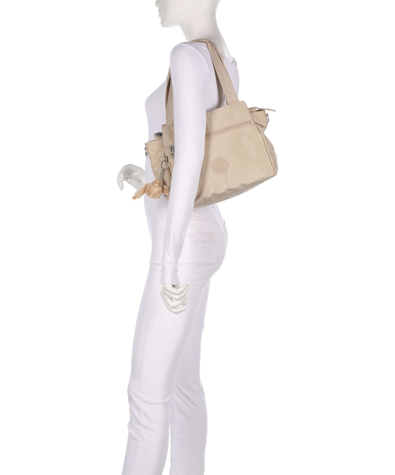 Kipling Basic Elysia Shoulder bag sparkled beige