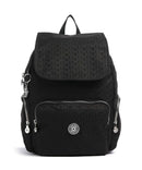 Kipling Elevated City Zip S Rucksack noir sign