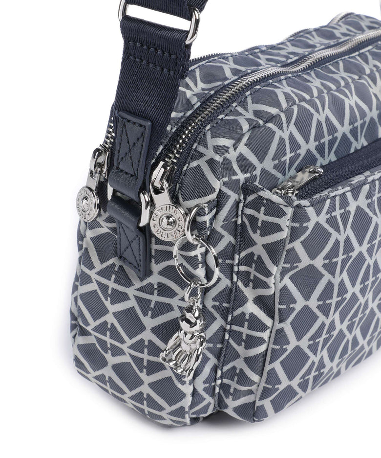 Kipling Elevated Abanu M Crossbody bag navy sign