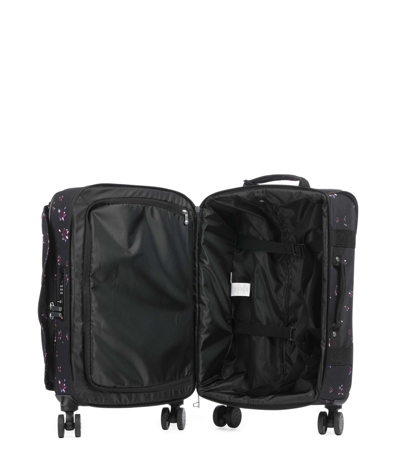 Kipling Basic Spontaneous S Spinner (4 wheels) night flower