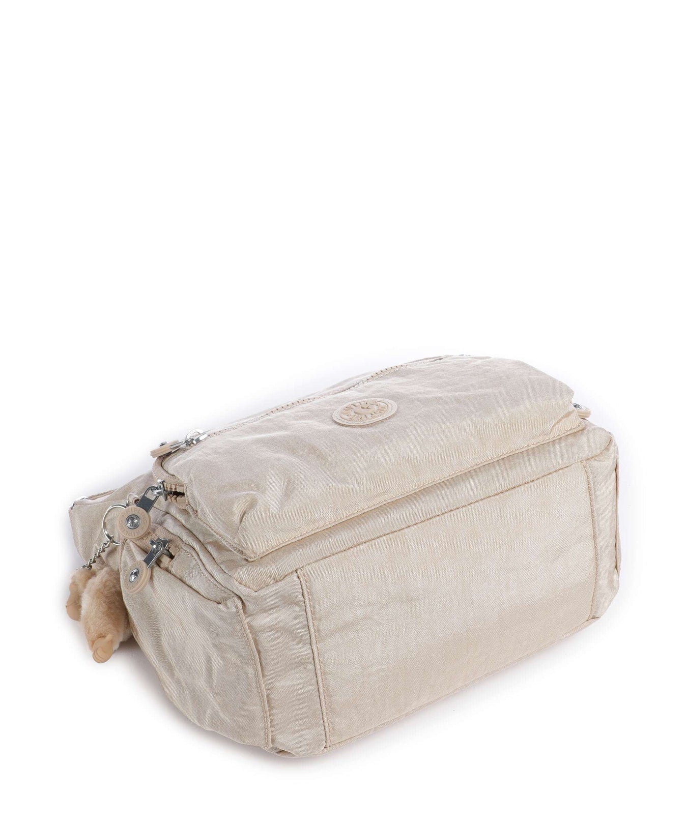 Kipling Basic Gabbie S Crossbody bag sparkled beige
