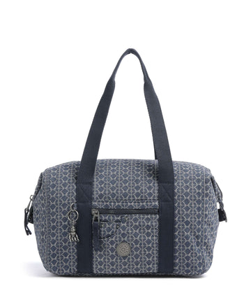 Kipling Denim Love Casual Art Shopper signature denim