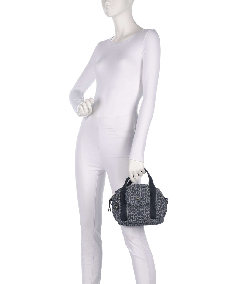 Kipling Denim Love Kazia Handbag signature denim