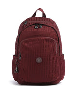 Kipling Elevated Delia Sac à dos maroon tile