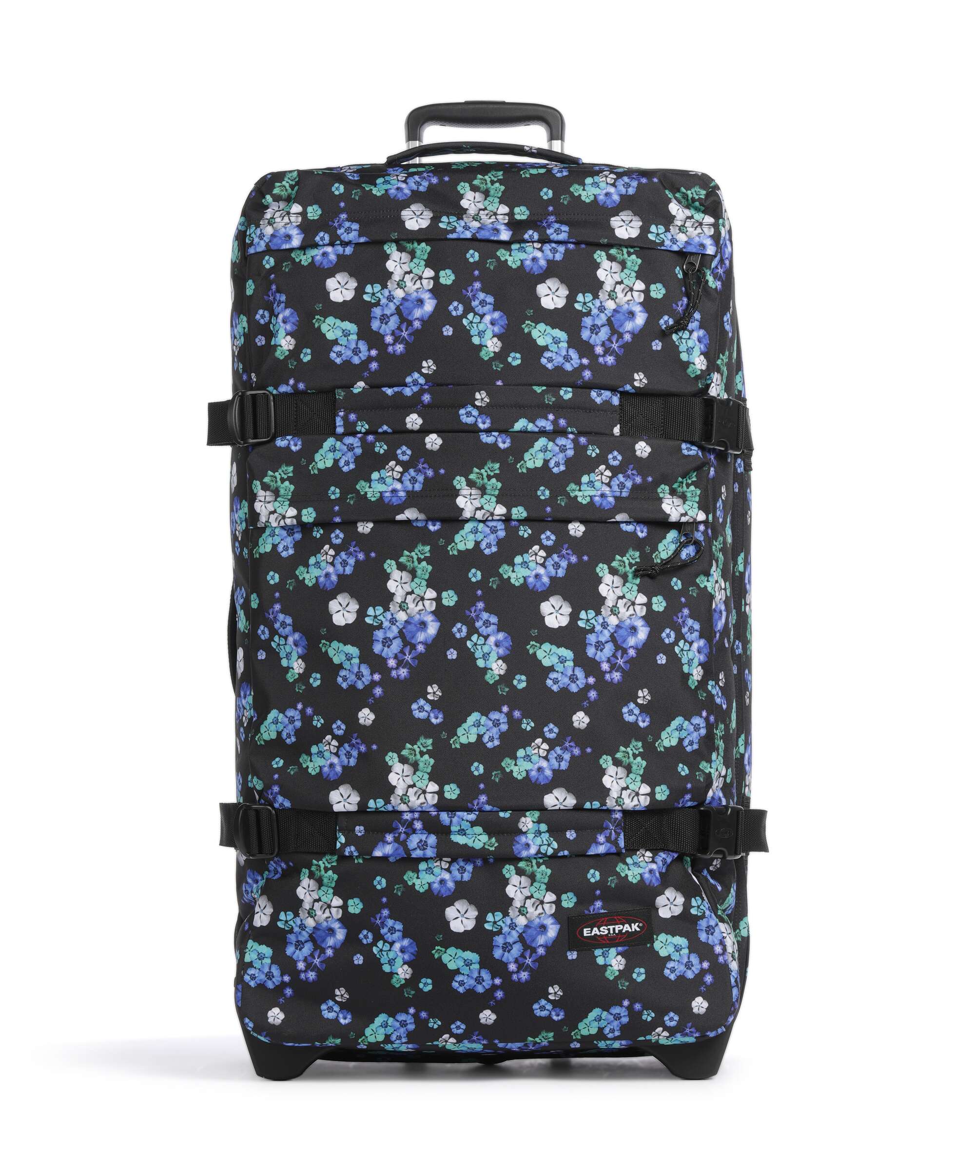 Eastpak Transit'R Plus Core L Travel bag with wheels floral bloom/black