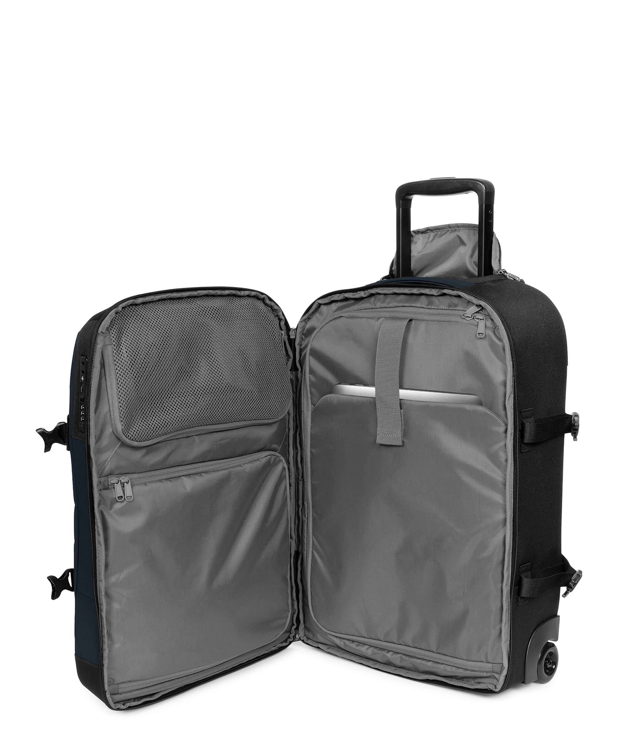 Eastpak Transit'R Pro Core S Travel bag with wheels navy/pro coated