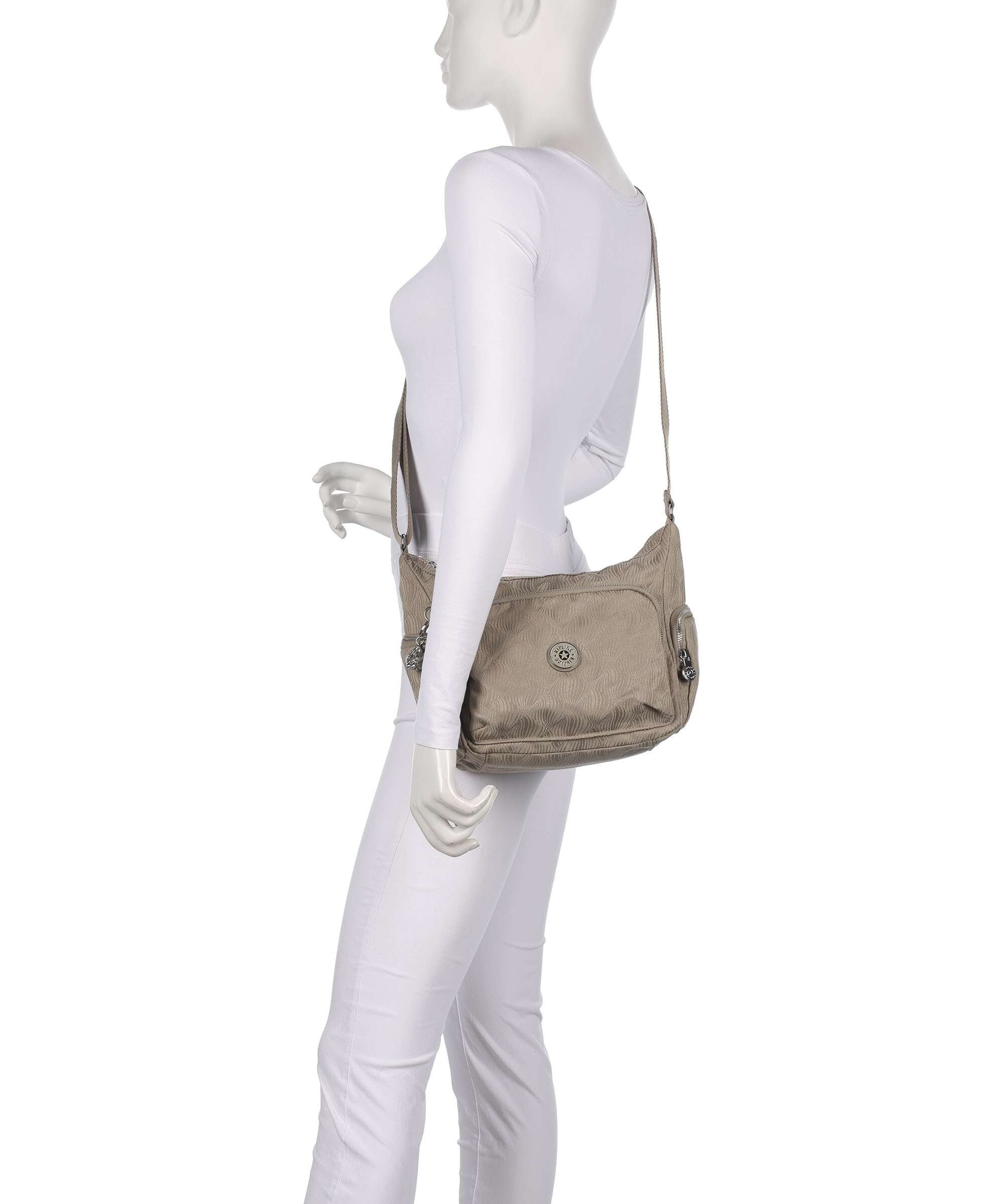Kipling Elevated Gabb S Crossbody bag diamond wave jacquard