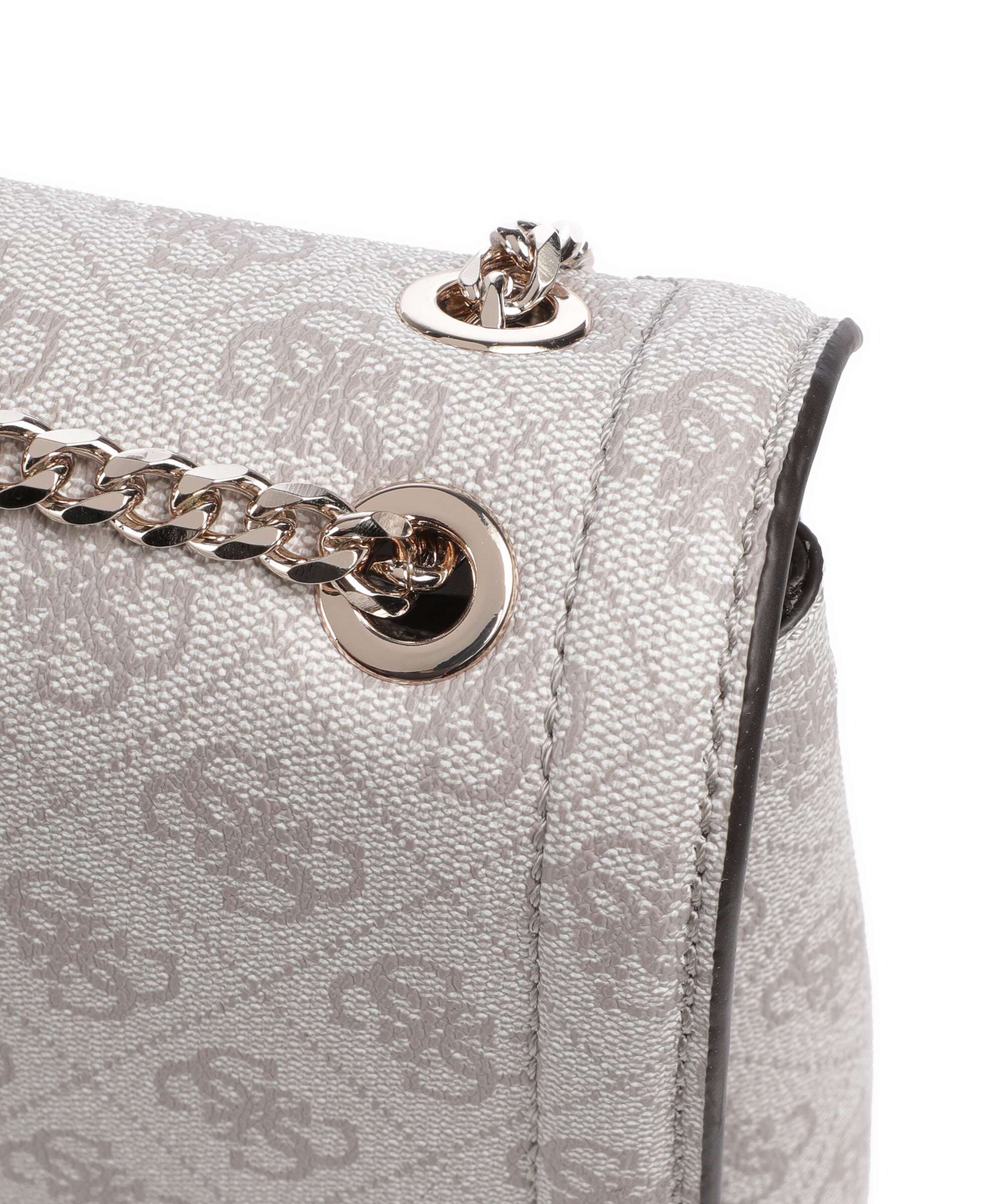Guess Noelle Shoulder bag dark taupe logo