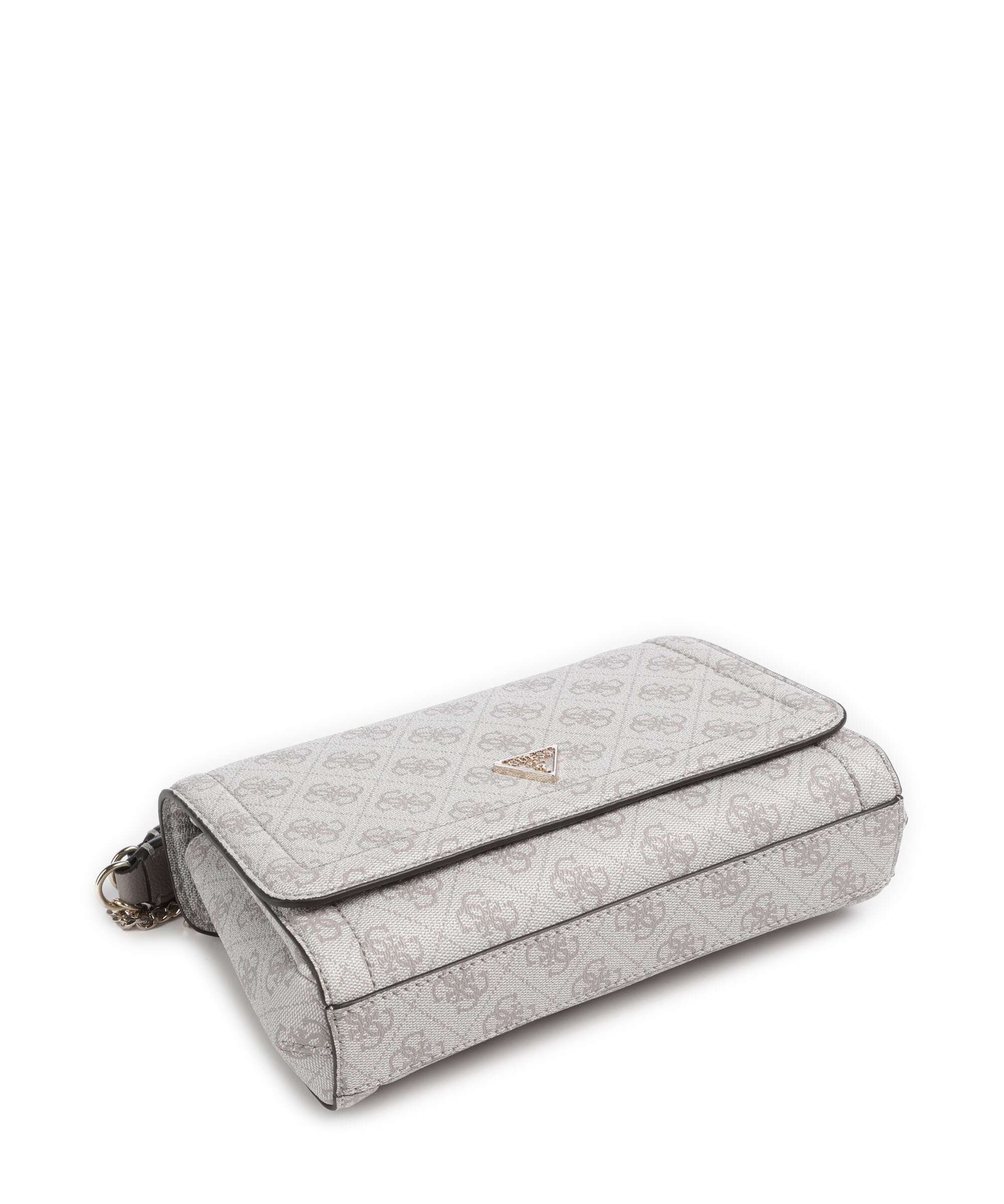 Guess Noelle Shoulder bag dark taupe logo