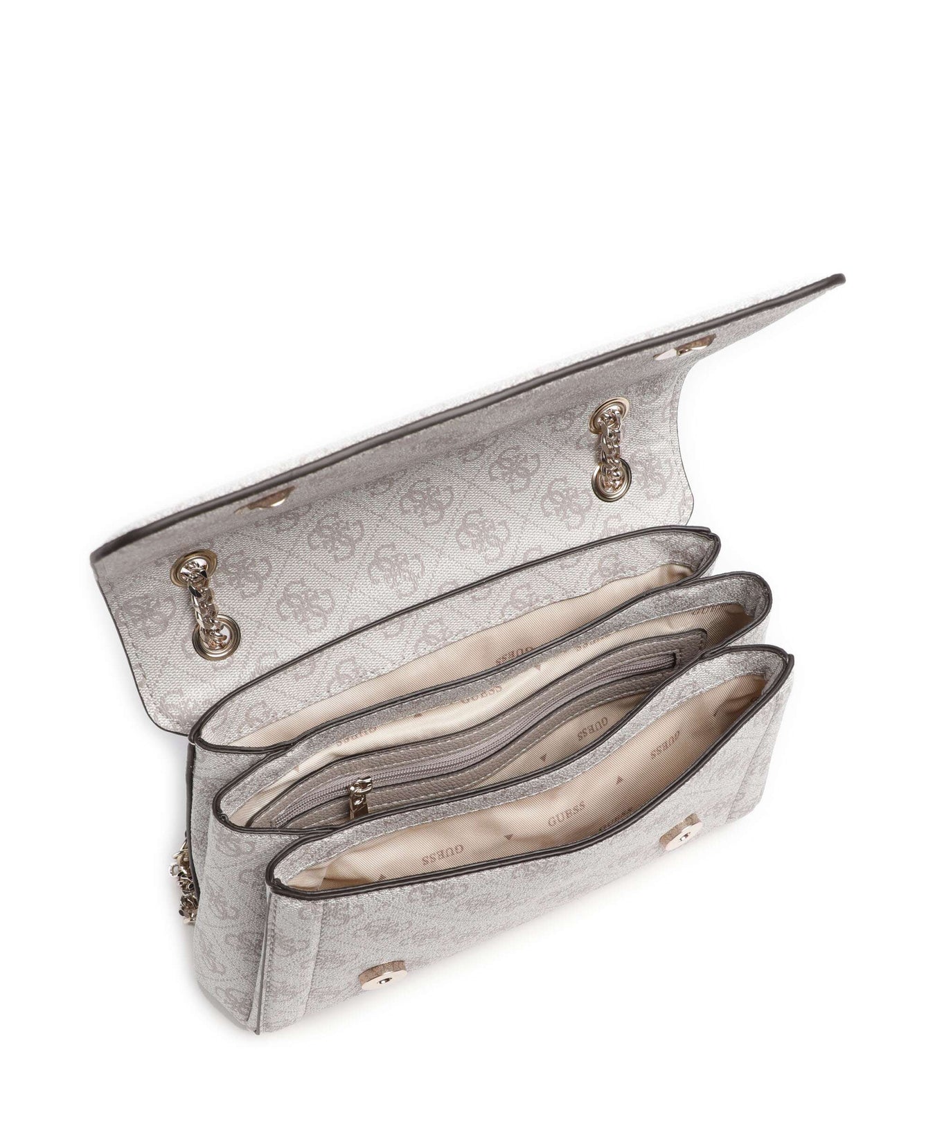 Guess Noelle Shoulder bag dark oak