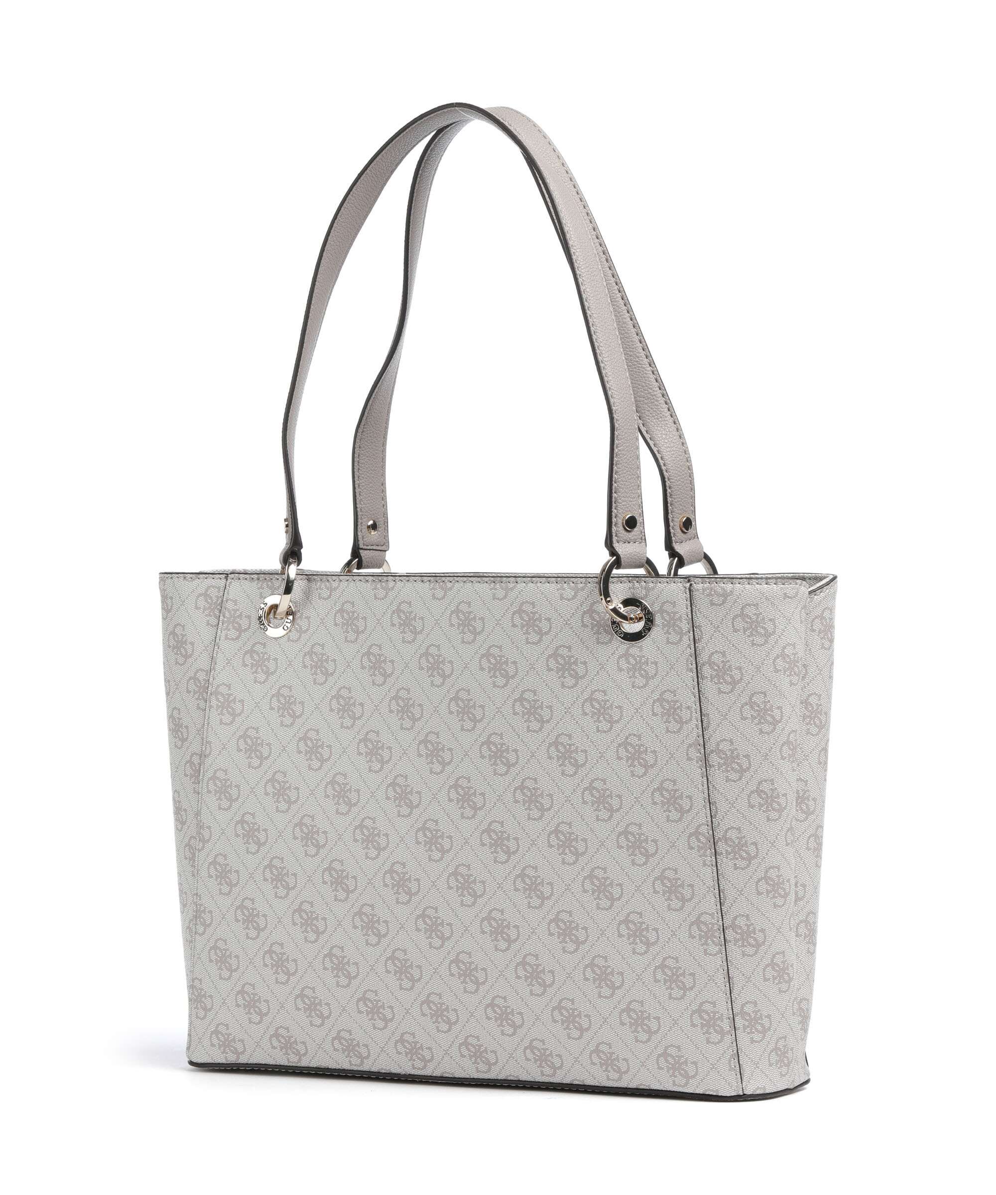 Guess Noelle Tote bag dark taupe logo