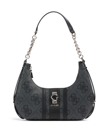 Guess Erenia Sac porté épaule coal logo
