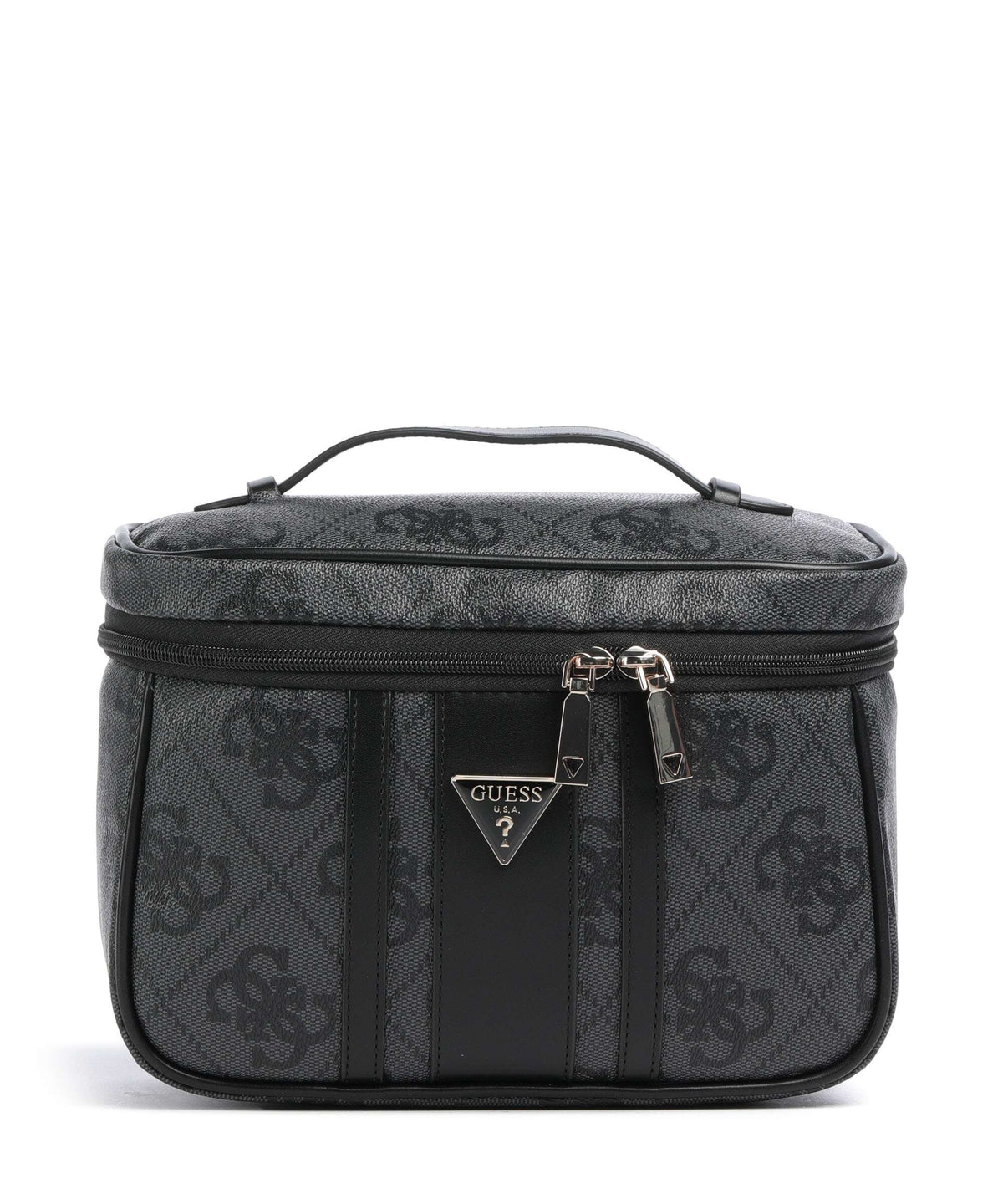 Guess Erenia Toiletry bag coal logo