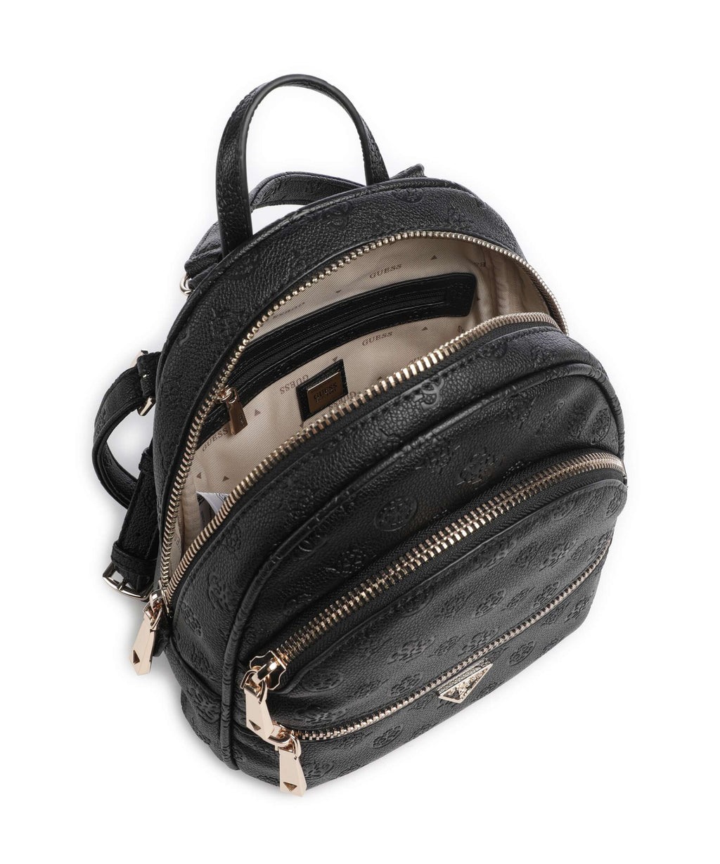 Guess Manhattan II Backpack black logo