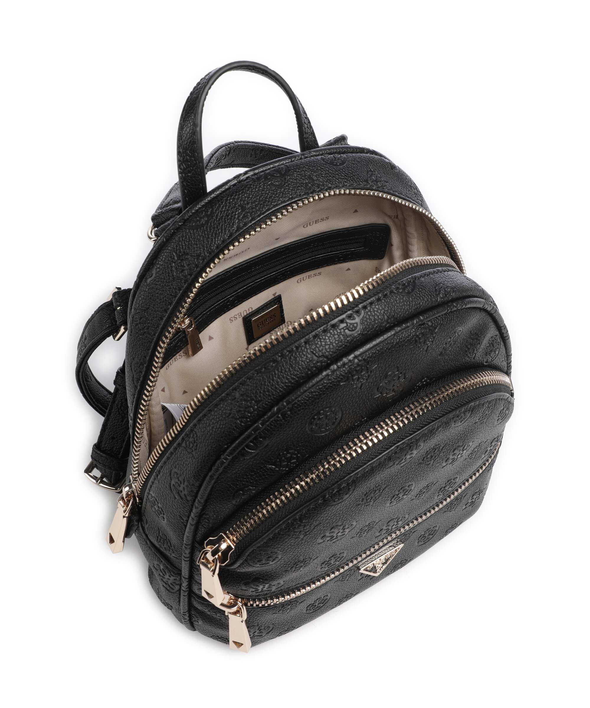 Guess Manhattan II Backpack black logo