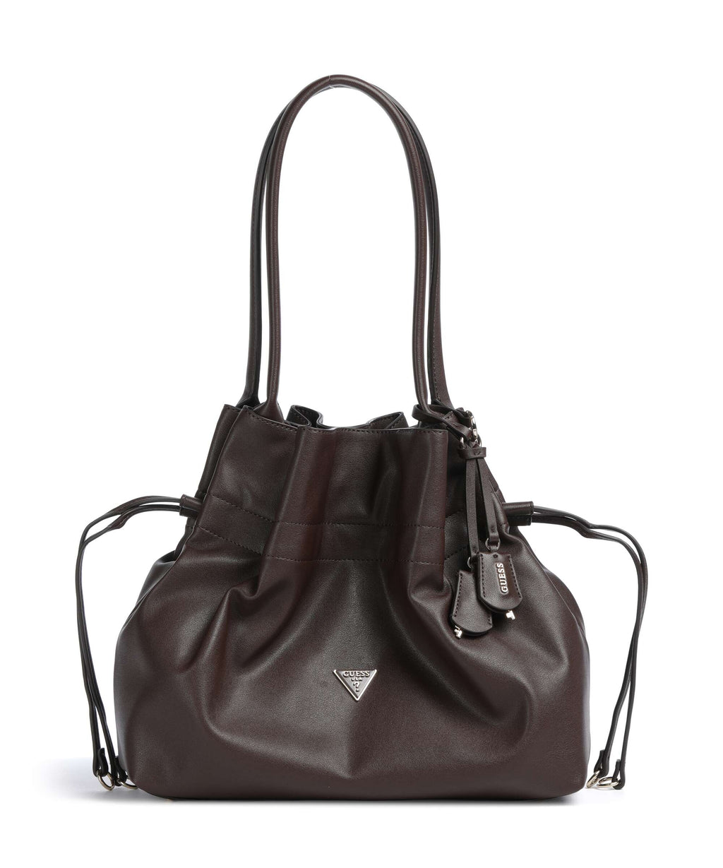Guess Karima Bucket bag brown