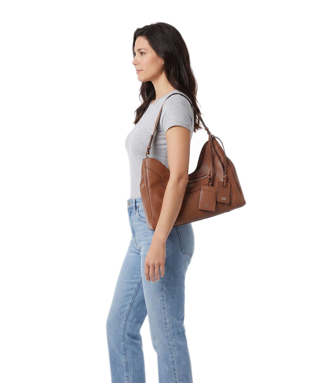 Guess Antonia Hobo bag cognac