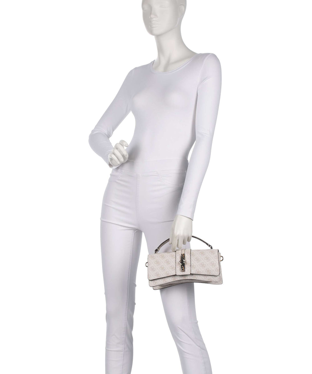 Guess Yvonne Logo Mini Handbag stone logo