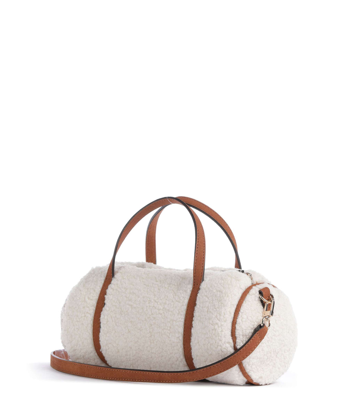 Guess Taylor Mini Handbag off white/cognac