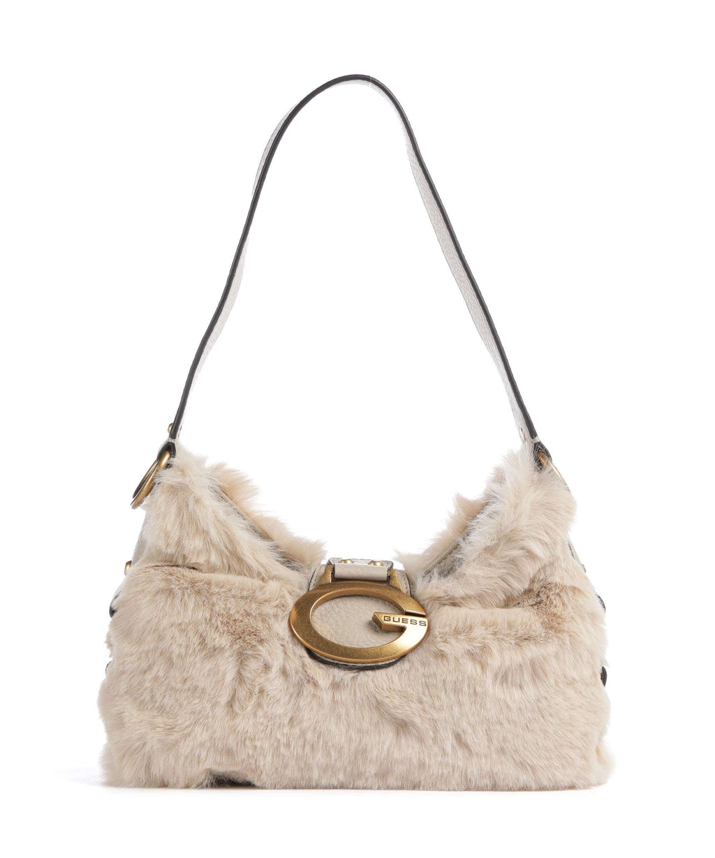 Guess Camden Mini Shoulder bag off white