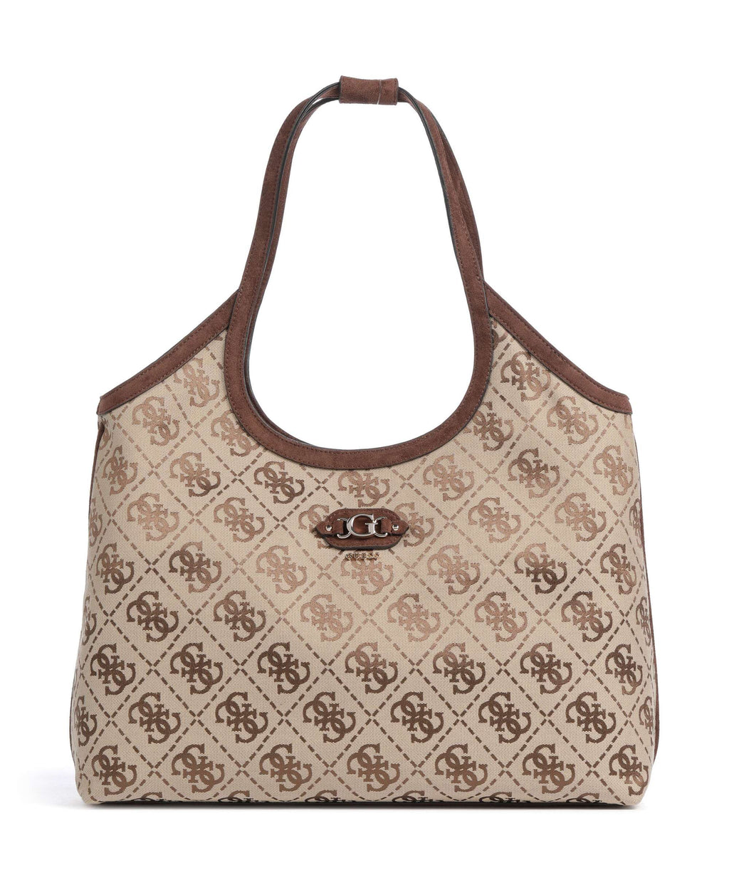 Guess Samantha Tote bag latte logo/brown