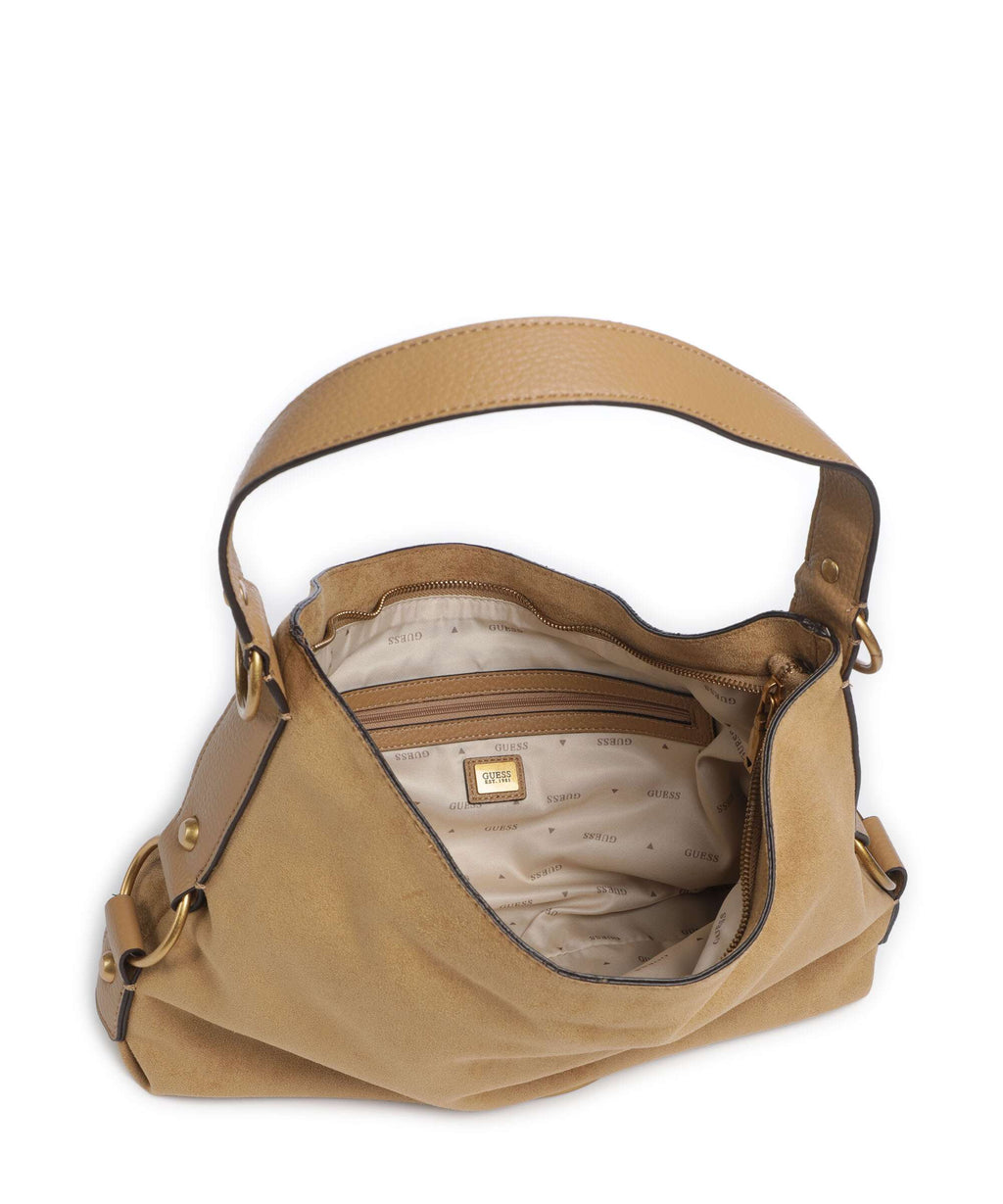 Guess Camden Hobo bag tan