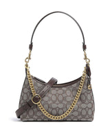 Coach Juliet Signature Jacquard 25 Sac porté épaule oak maple