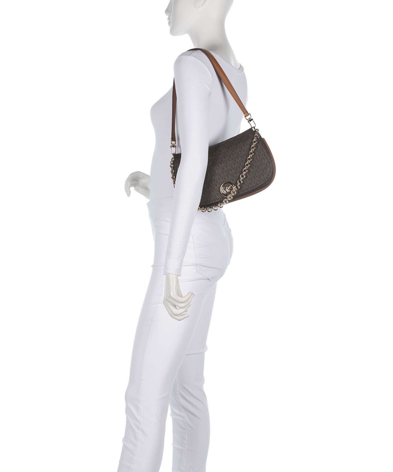 Michael Kors Nolita Medium Shoulder bag brown/acorn