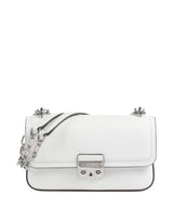 Michael Kors Tribeca Small Borsa a spalla optic white
