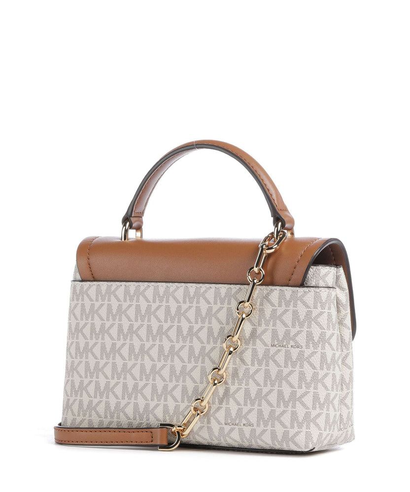 Michael Kors Tribeca XS Handbag vanilla/acorn